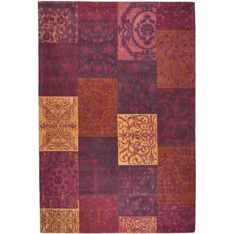 Rood patchwork vloerkleed Patch Vintage Rood