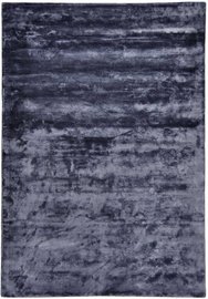 Viscose vloerkleed Ecco Grijs Blauw