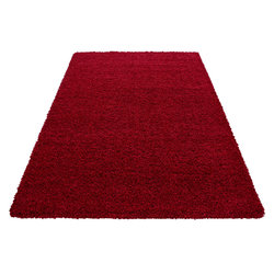 Rode vloerkleden Adriana Shaggy  1500/AY Rood