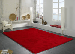 Vloerkleed hoogpolig Alabama 630 Rood