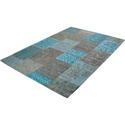 Patchwork vloerkleed Patch Vintage Turquoise 