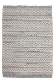 Handgeweven vloerkleed Naturel 400 kleur Grijs