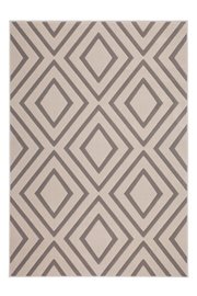 Modern laagpolig vloerkleed Ariadne Taupe